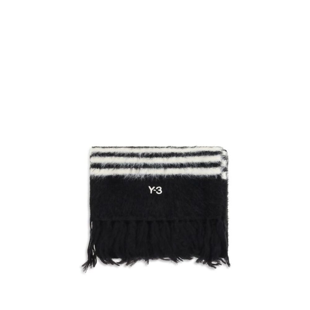 Y-3 Black Recycled Polyamide Men's Scarf